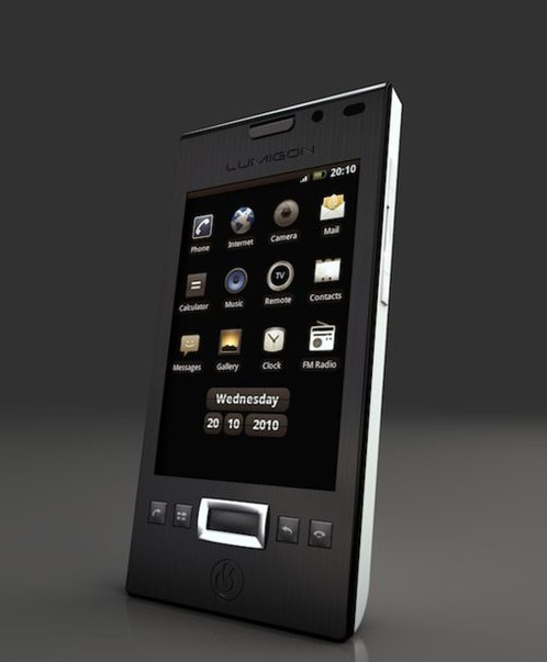 Lumigon's T1 Smartphone Running Android Froyo OS