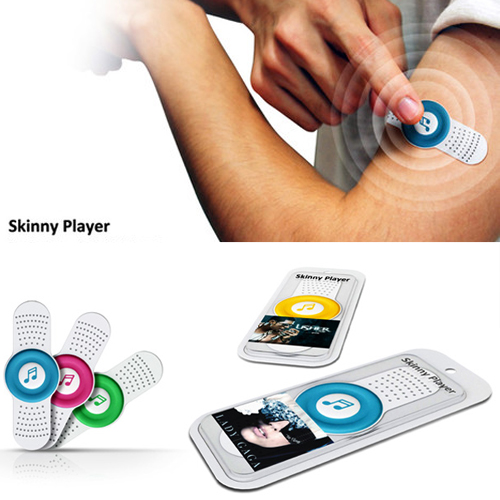 A Concept MP3 Player That Sticks To You