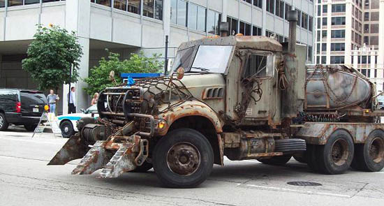 Megatron Keeps On Truckin' In Leaked Transformers 3 Set Pic