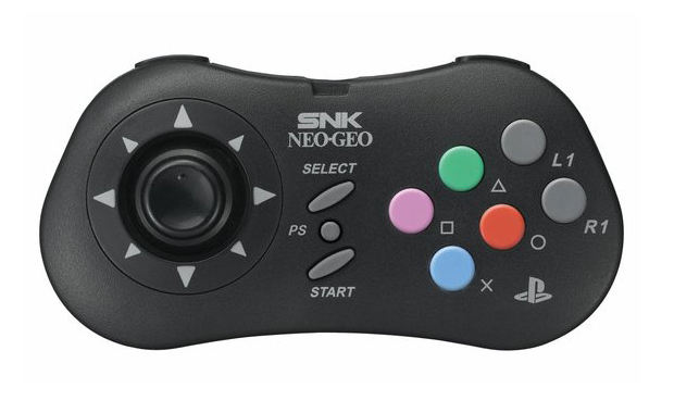 NEO-GEO PS3 Controller Accommodates SNK/PSN Games