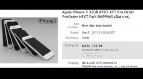 Is There An iPhone 5 Up For Auction On eBay?