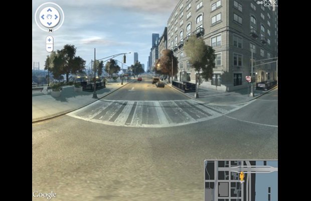 Grand Theft Auto 4 Liberty City Google Map