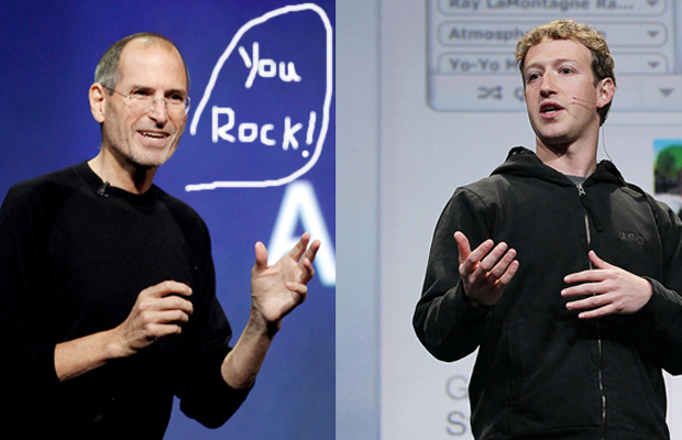 Steve Jobs Admiration for Mark Zuckerberg