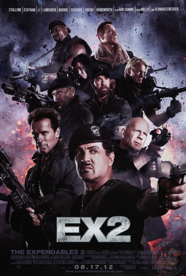 The Expendables 2 Film Poster