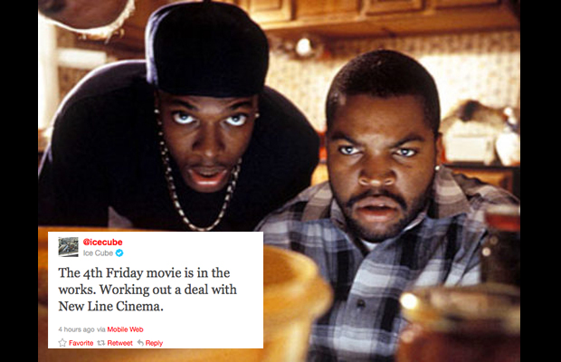 Ice Cube Announced Friday 4 Via Twitter
