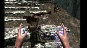 Another Hilarious Skyrim Glitch Featuring Breakdancing Goat
