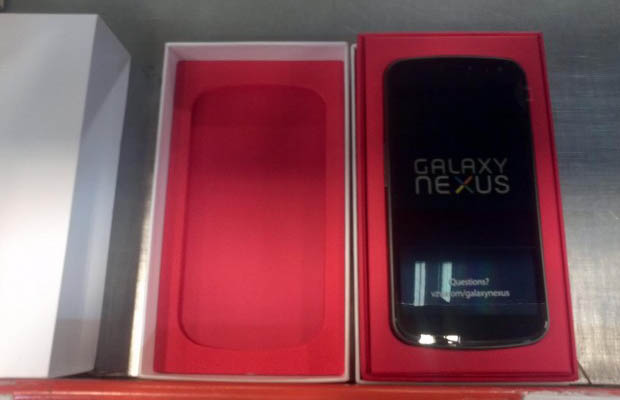 Galaxy Nexus Packaging Revealed