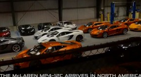 McLaren MP4-12C Supercar Hits The States (Video)