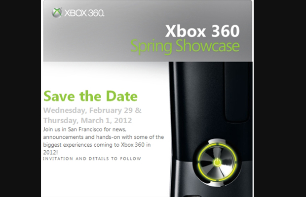 Microsoft Xbox 360 Spring Showcase