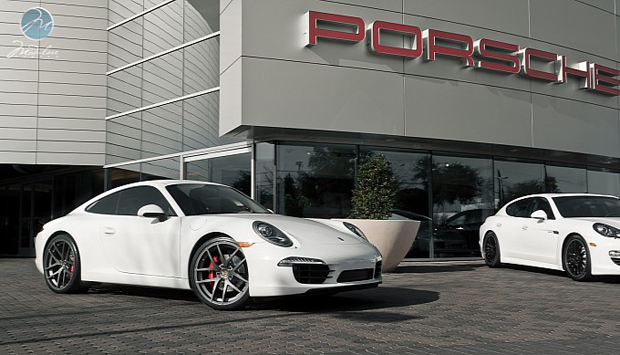 Porsche on Modulare Wheels Dealer
