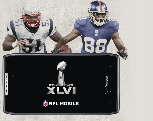 Verizon Streaming Super Bowl XLVI