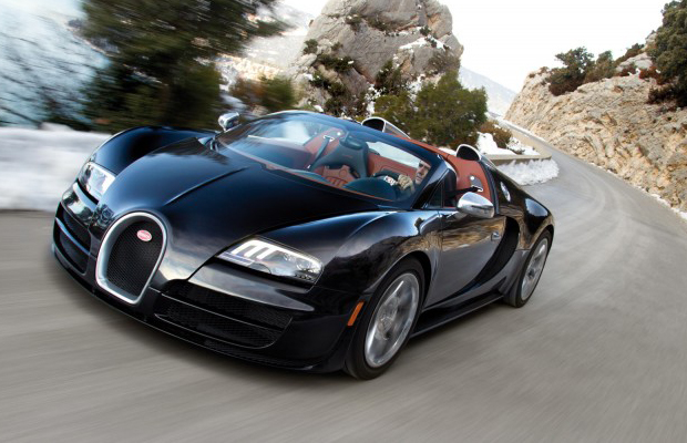 Bugatti Veyron Grand Sport Vitesse spotted at 2012 Geneva Motor Show