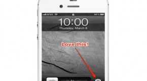 iPhone 4S Camera Launcher Lock Screen Feature Available Now Via Update