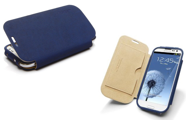 Galaxy S3 Cases SPIGEN SGP Faux Leather Case Folio