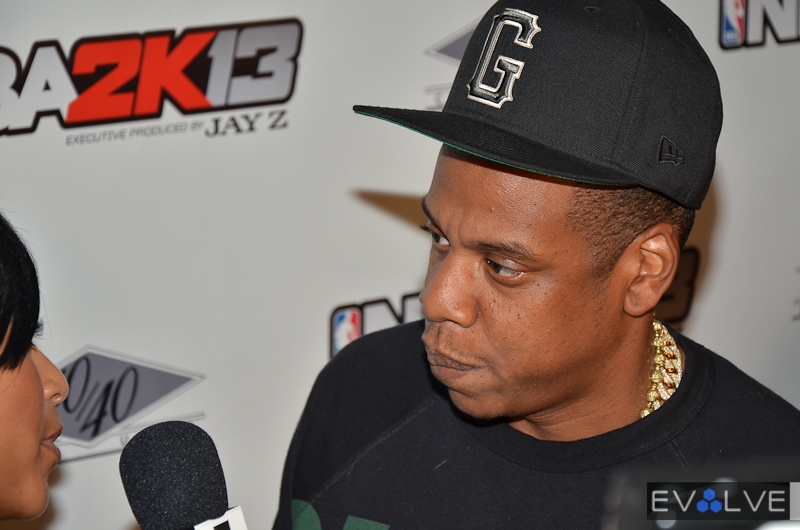 NBA 2K13 NYC event with Jay-Z