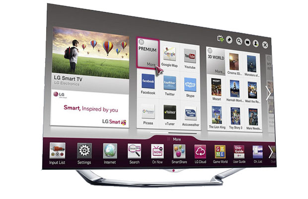 Gadgets of CES 2013 LG Smart LED TVs with NFC
