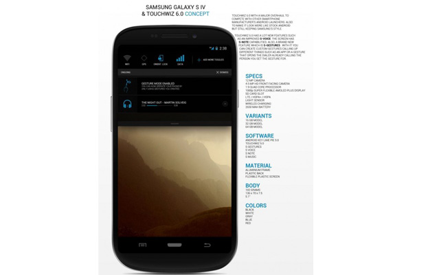 Galaxy S IV Concepts Nikolai Prettner