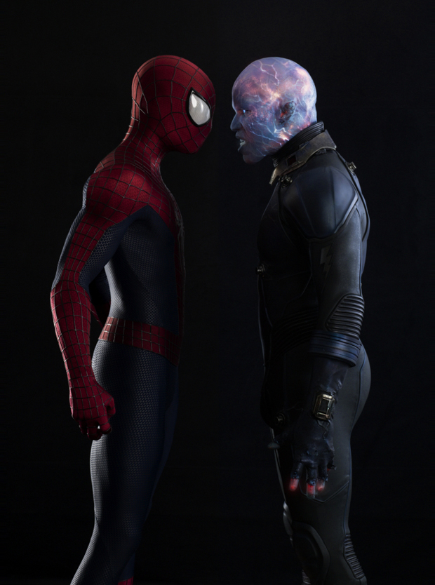 Amazing Spider-Man 2 Electro and Spidey
