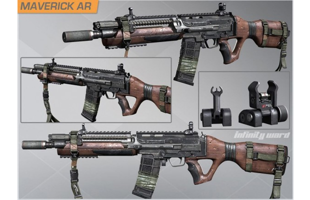 Call of Duty Ghosts Onslaught Weapons
