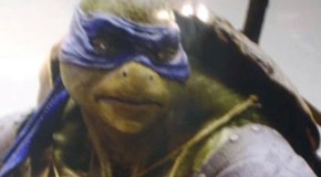 Leaked ‘TMNT’ Images Show Leonardo & Shredder With Brainy Companion?