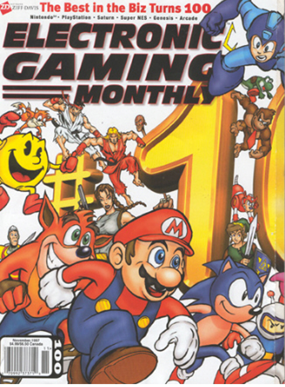 EGM 100th issue Cover