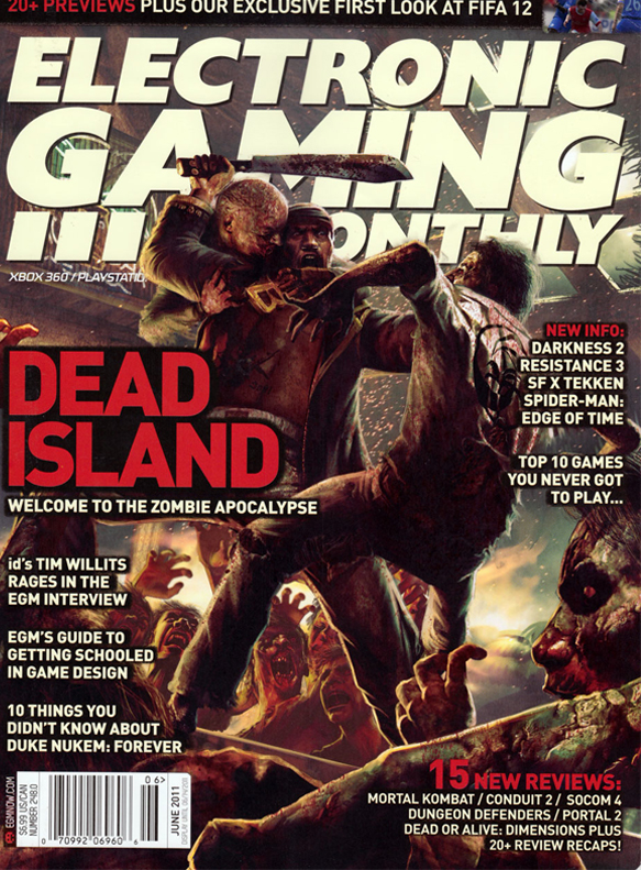 EGM Dead Island Cover