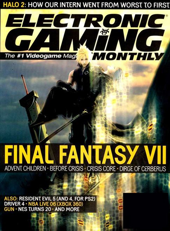 EGM Final Fantasy VII Cover