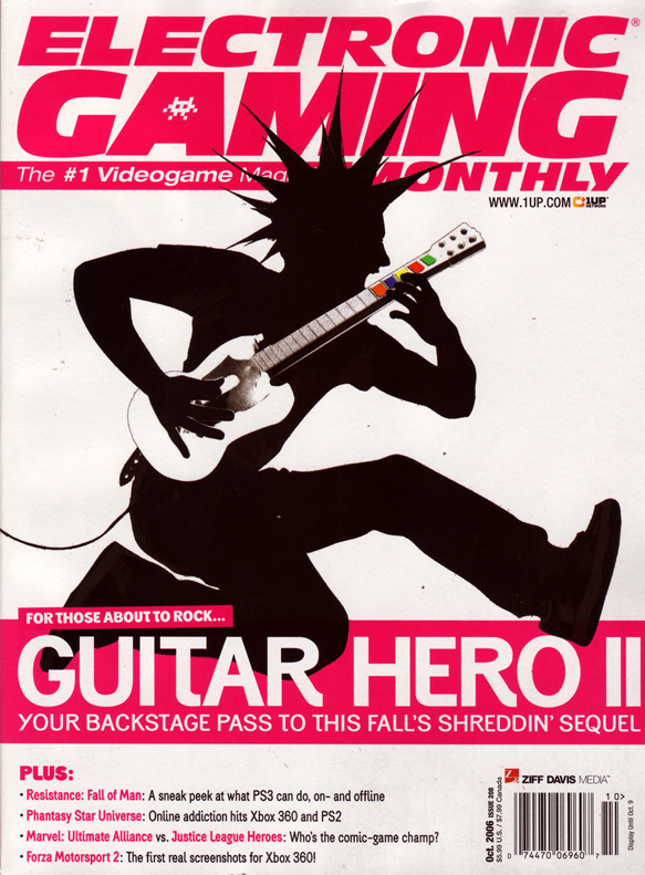 EGM Guitar Hero II Cover