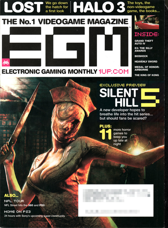 EGM Silent Hill 5 Cover