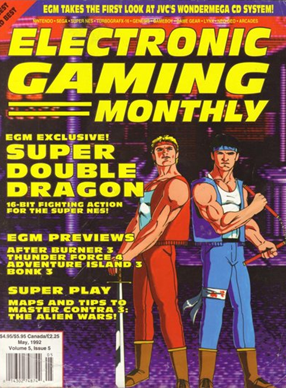 EGM Super Double Dragon Cover