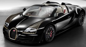 Bugatti Veyron Grand Sport Vitesse Black Bess Joins Legends Series