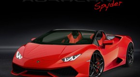 Lamborghini Huracan Spyder Rendered in Over 10 Colors