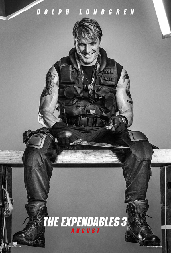 The Expendables 3 Poster Dolph Lundgren